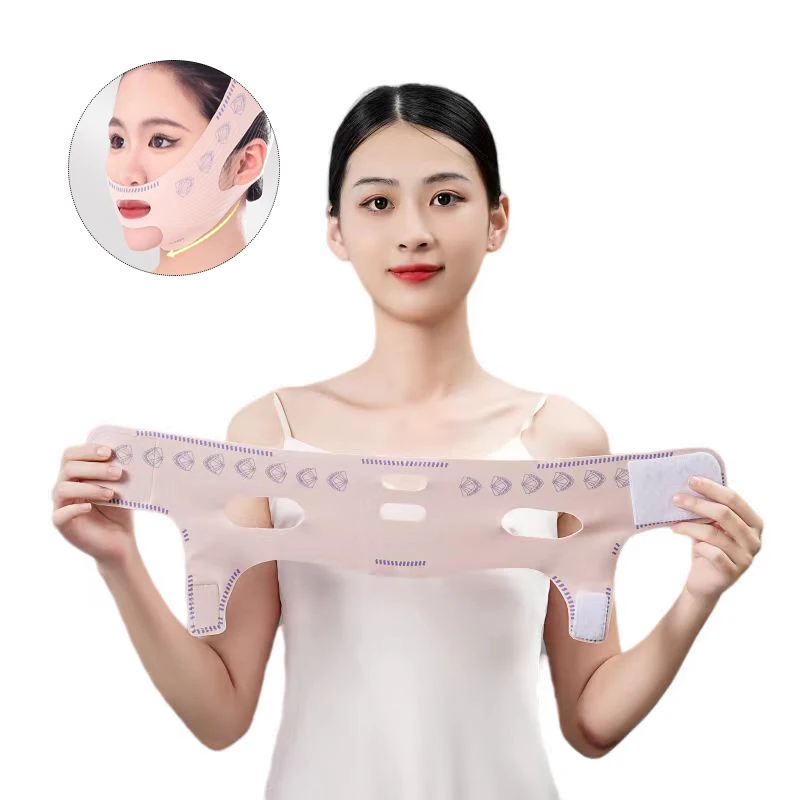 V Line Mask Band Slimming Strap Double Chin Reducer Face Lifting Bandage