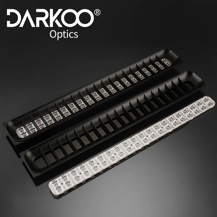 Led Len Linear Light Board With Lens Len Linear Light Cre Led Lenses With White Holder 417X32Mm Linear Light Pendant Led Lenses