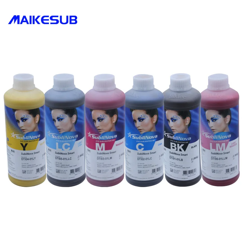 High quality inktec Korean Sublimation Smart Dye ink 100 ml per color c myk