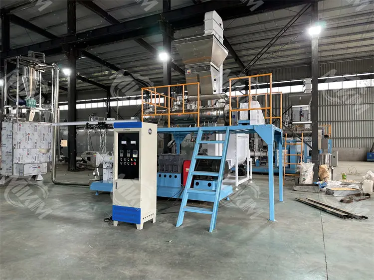 0.5-4tph Cooking Degree Animal Pig/cattle Premix Corn/soybean Expander