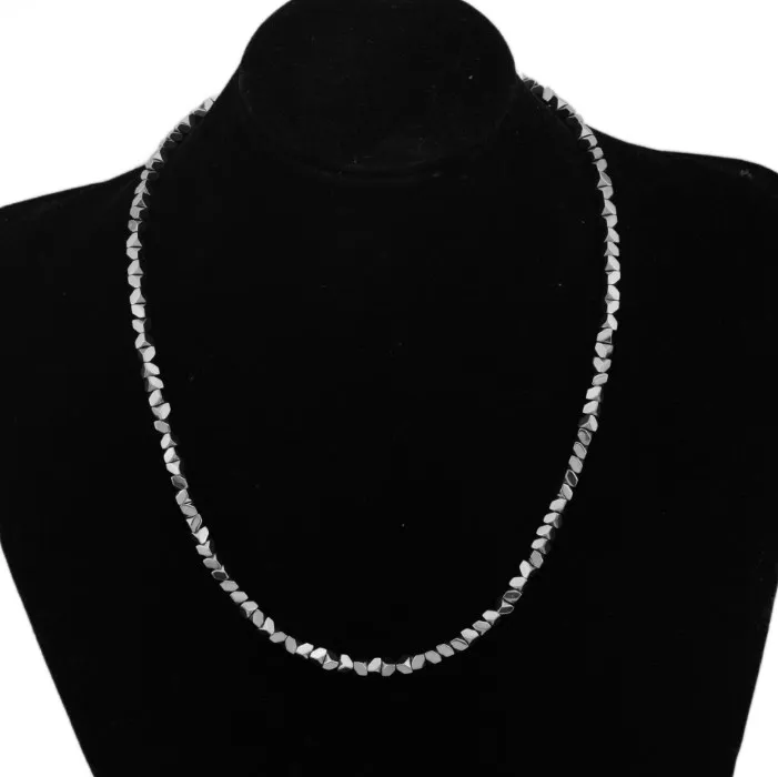 Necklace Back Gallstone Chains Titanium Steel with Irregular Collar Chains Trendy Personalized Bracelets Necklace