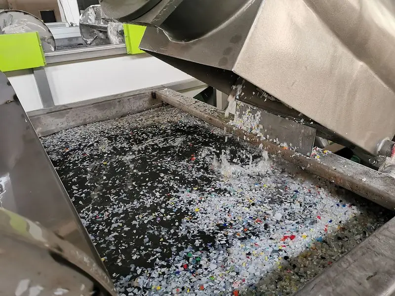 Hdpe Ldpe Bottle Washing Plant Pp Woven Bags Recycling Washing Machine with centrifugal dryer