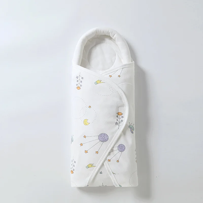Newborn Swaddle Blanket & Unisex Infant Wrap, with Head-Protecting & Head-Supporting Function  baby sleeping bag