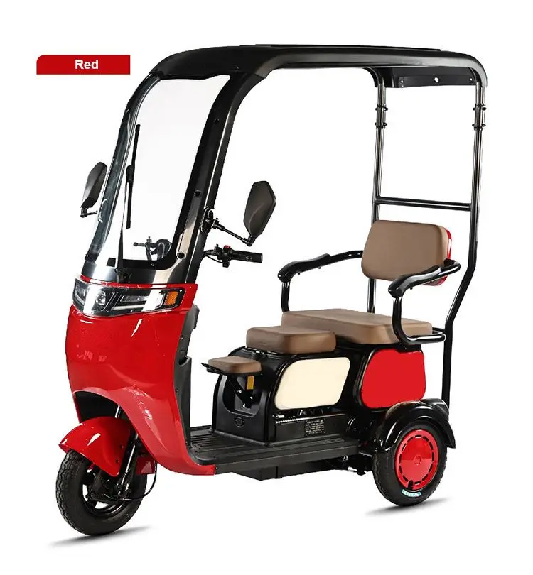 Wheel With Big Sea Water Pedal Tricycle/ Three Air Conditioner Adult Ev Vehicle Electric Motorized Carb Hub Motor 24V Tricycle