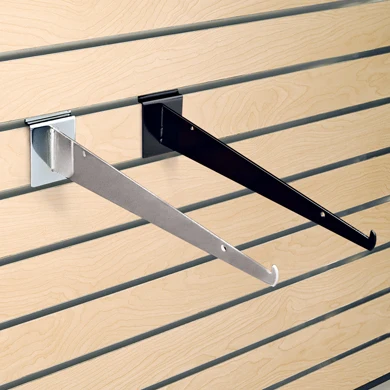 Hot selling slatwall bracket for retail displays