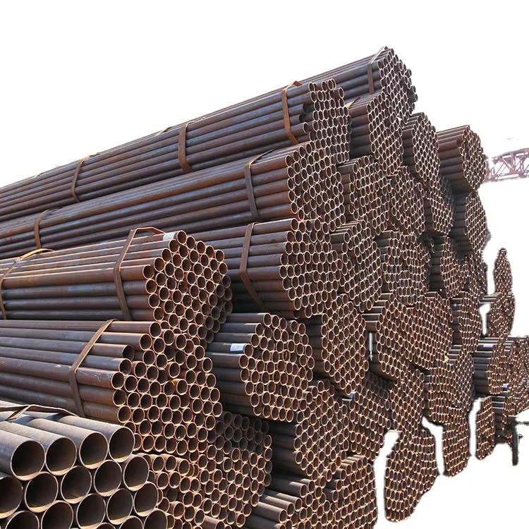 Hot sale  48mm scaffolding steel tube 3.2mm thickness black carbon iron pipe