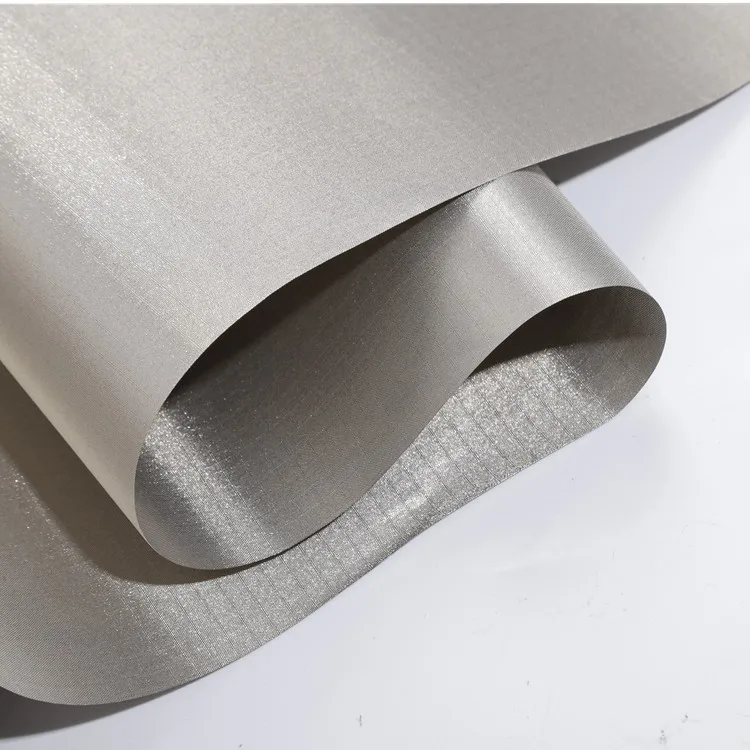 emf shielding radiation protection signal blocking Polyester fiber Copper Nickel conductive fabric