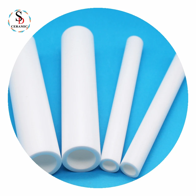Refractory Industrial Electrical Insulation Alumina Ceramic Tube