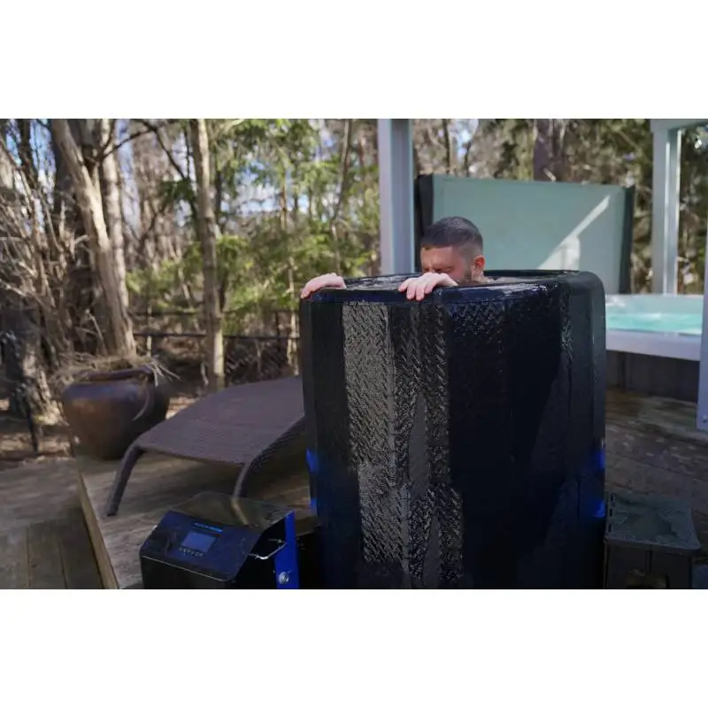 OHO 2024 Custom Ice Bath Barrel Cold Plunge Recovery Tub for Cold Therapy