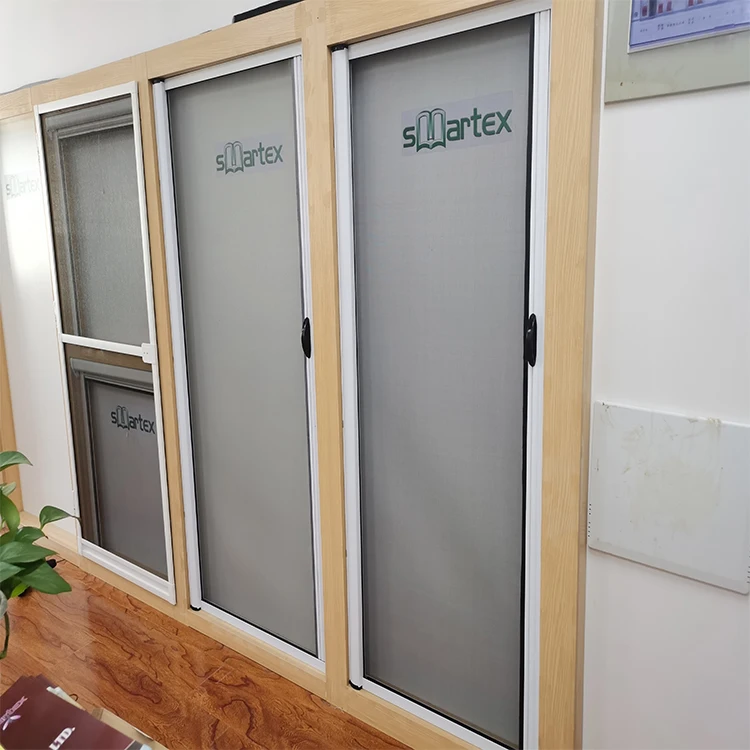 Good Price Customized Retractable Screen Sliding Roll Up Mosquito Net Durable Mesh Roller Fly Screen Door