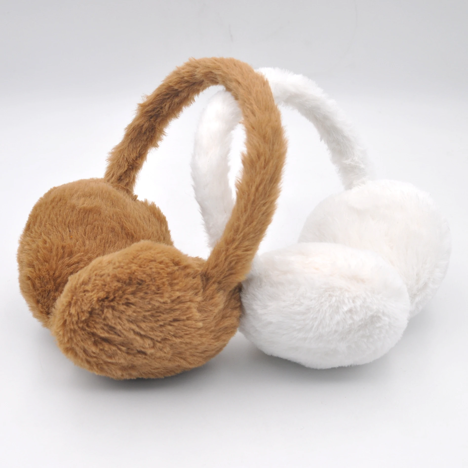 Fashion Earmuffs For Children Winter Fade Cat Ear Muffs Cute Plush Warm Ear Bags Kids Earmuffs
