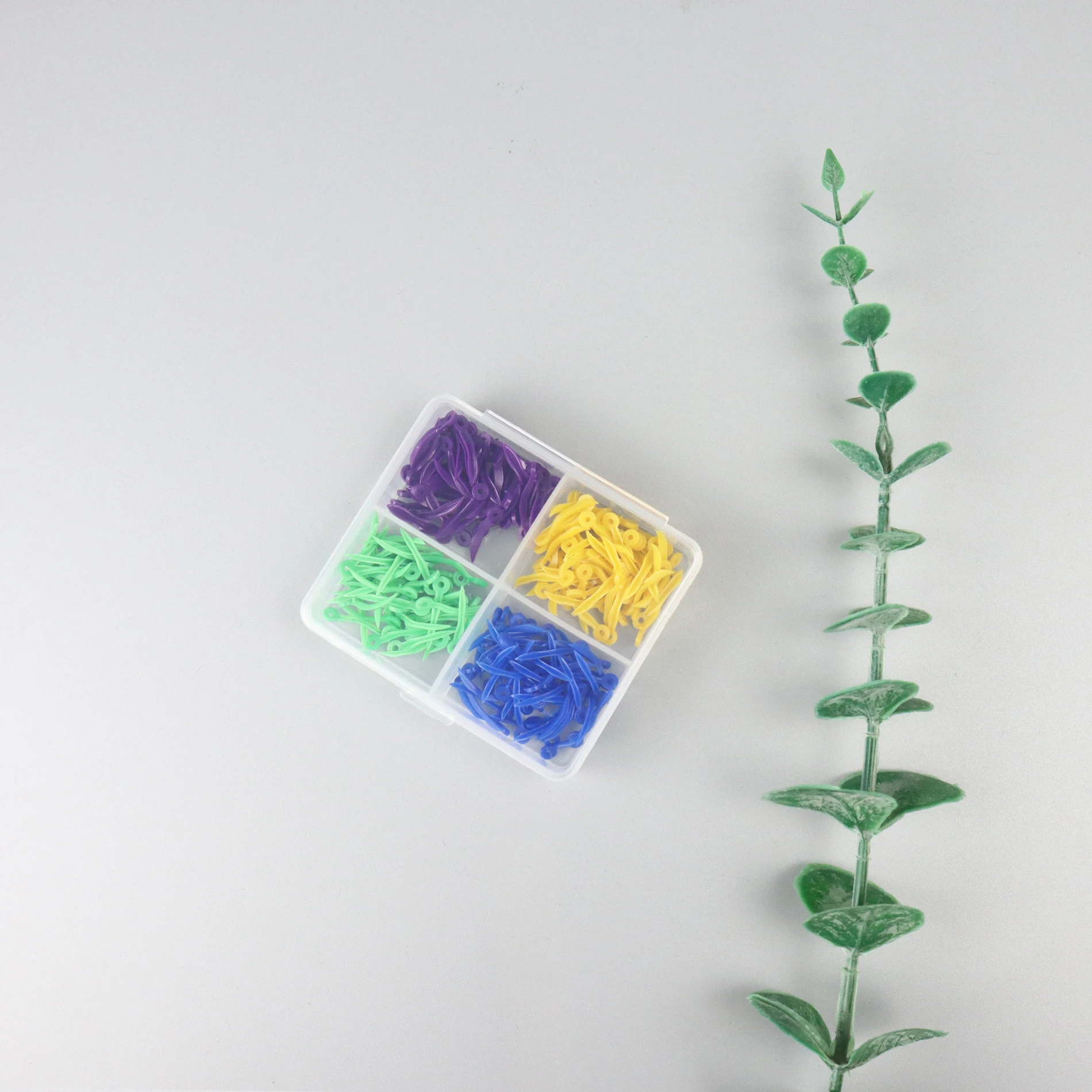 Disposable Plastic Dental Wedge Set Dental Consumables Plastic Dental Wedge Kit