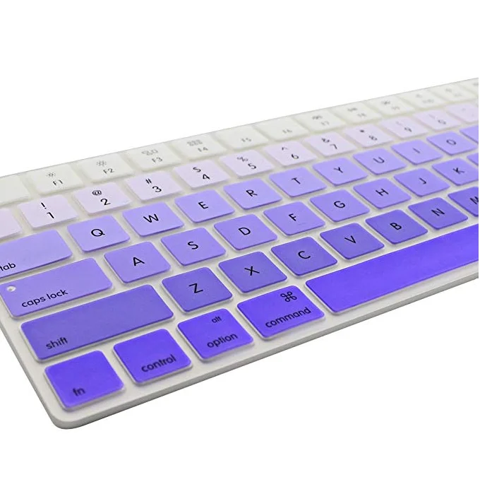 Computer Laptop Waterproof Silicone Printed Keyboard Cover Protective Film