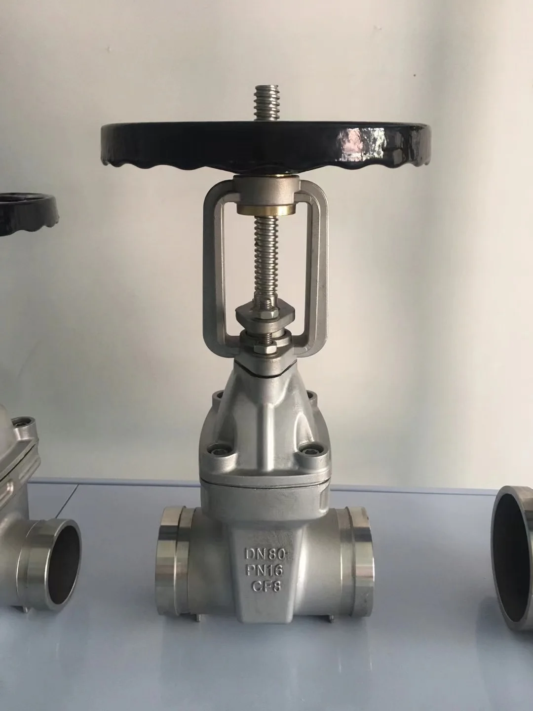 Stainless steel gate valve Soft seal gate valve Drinking water gate valve
