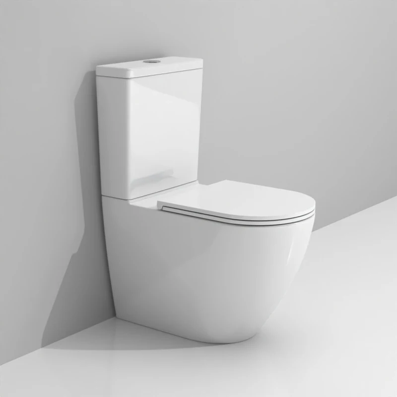 Multifunctional Close Coupled Toilet 2 Piece Close-coupled Wc Toilet Bowl
