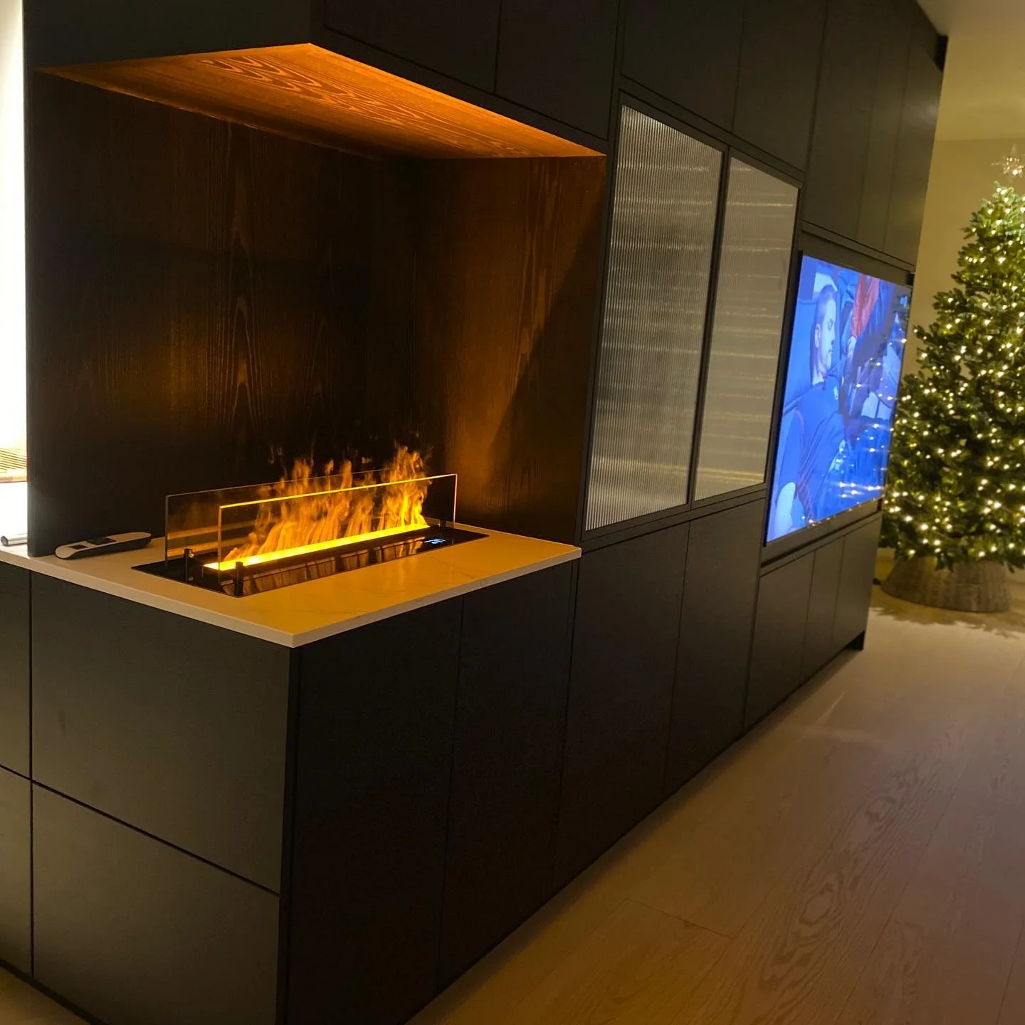 1000 mm Steam Electric Fireplace Stove Decorative No Heater Water Vapor Fireplace Modern 4D Atomized Water Filling Fireplace