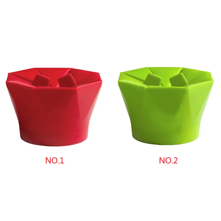 
Benhaida Original Gifts Collapsible Silicone Hot Air Microwave Popcorn Maker 