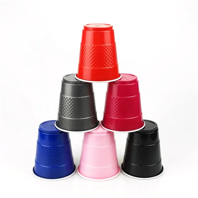 
Custom Color 7oz Disposable Plastic Party Cup 