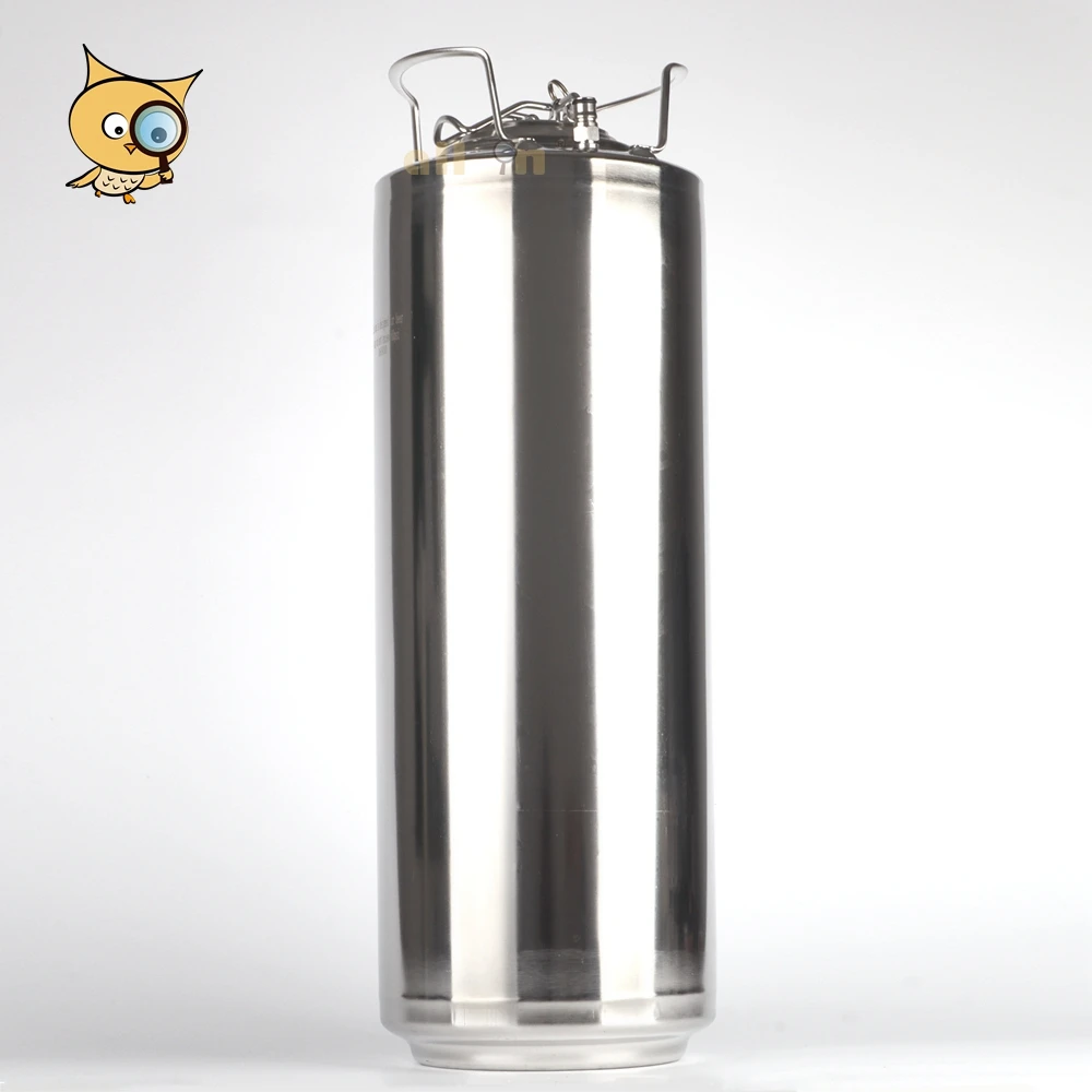 ALL IN Factory Outlet Pepsi Keg 6.5Gal Corny Keg Stainless Steel Ball Lock Disconnect 24.5L Cornelius Keg for Homebrew Soda Beer
