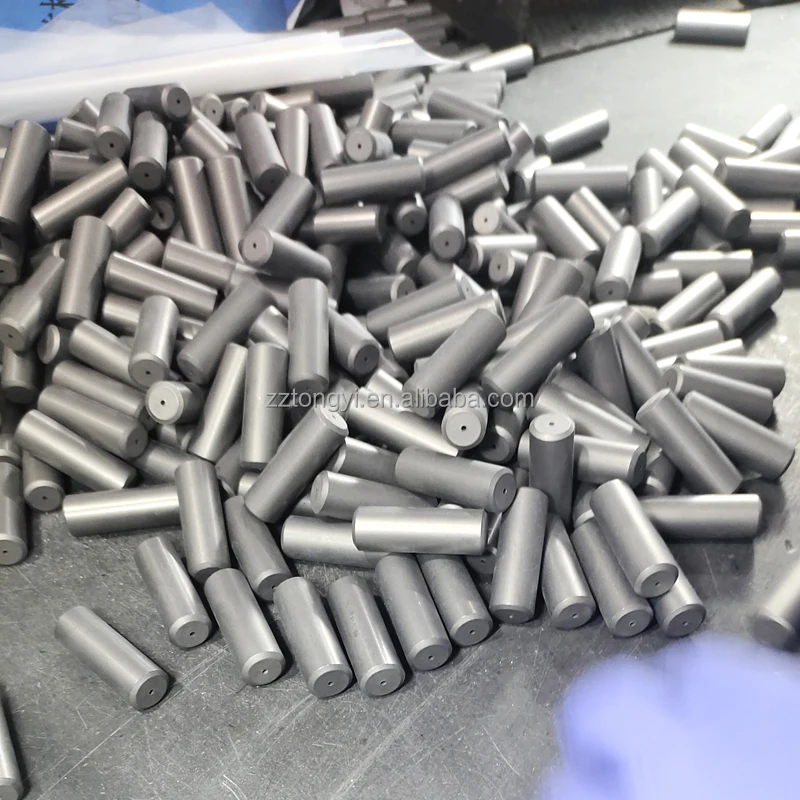 HGPR from Zhuzhou Tony Carbide Studs Roller Mill Inserts 100% Virgin Tungsten Carbide 24 Hours ISO9001:2015 Black Slivery 500pcs
