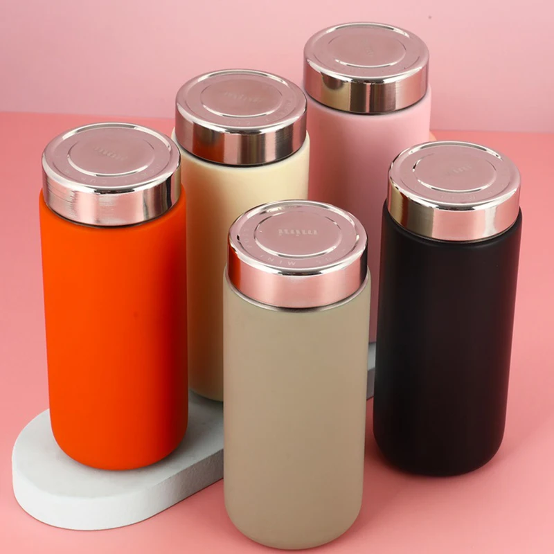 200ml Stainless Steel Mini Tumbler with Leak Proof Lid