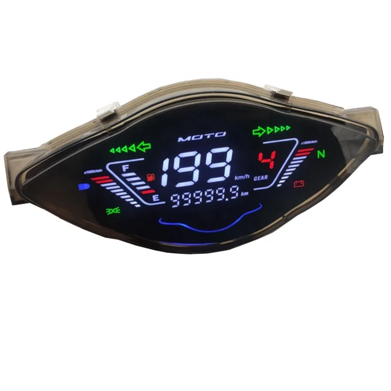 WAVE100R Motorcycle Speedometer WAVE Digital Panel