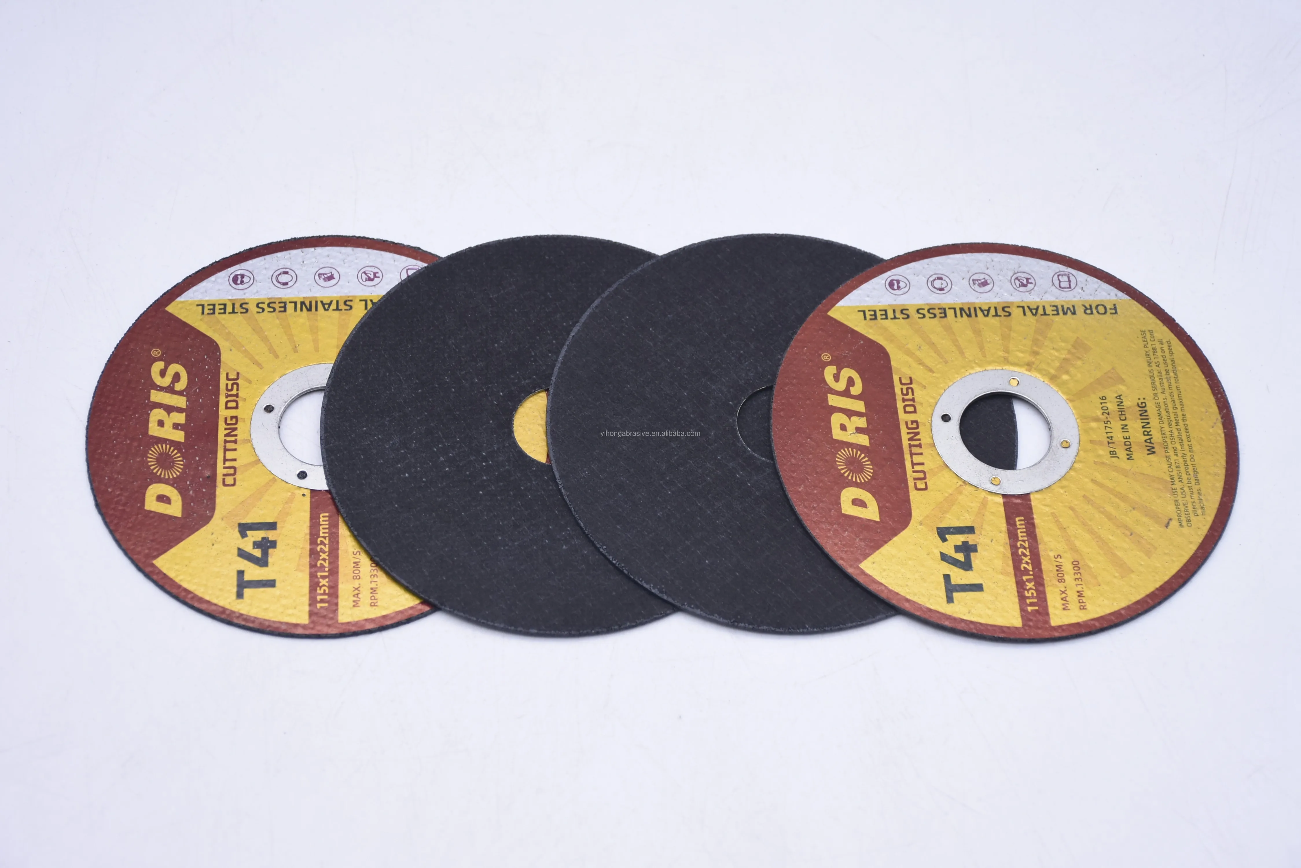 Factory price 4.5 inch abrasive cutting disc 115 cutting discs for stainless steel and metal