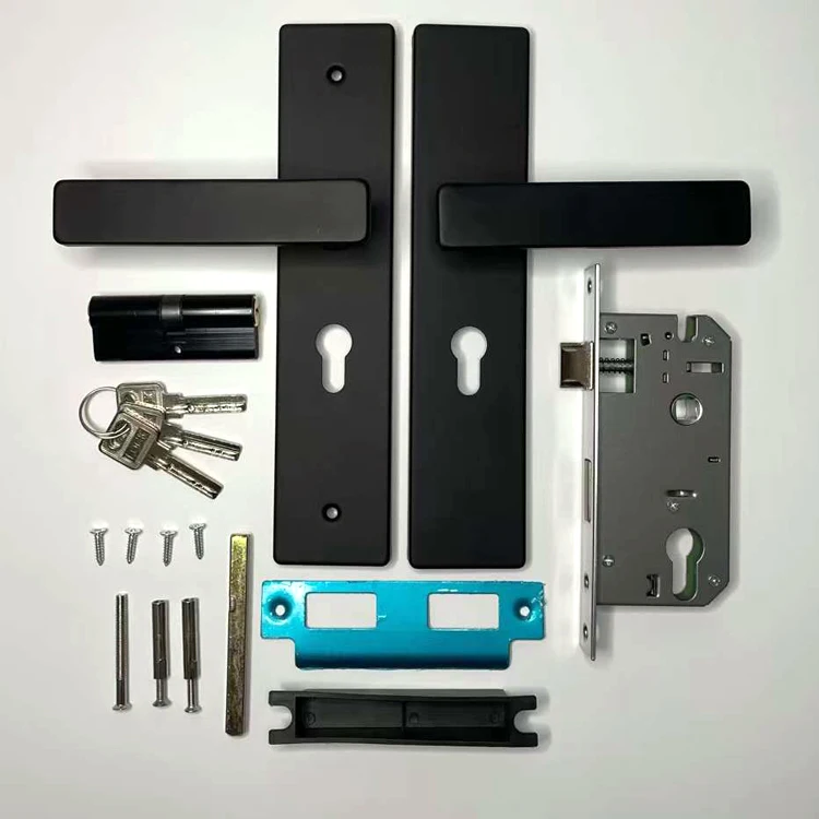 Дверная фурнитура замок безопасности набор ключей врезной