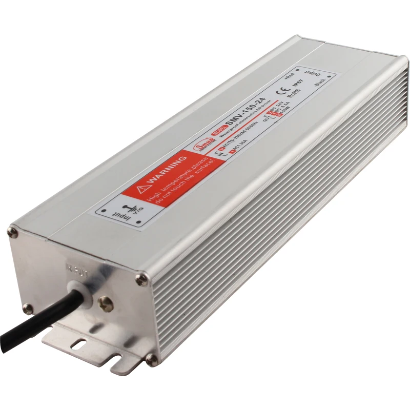SMUN SMV-150-24 150W 24VDC 6.25A Single Output Waterproof LED Driver Outdoor SMPS