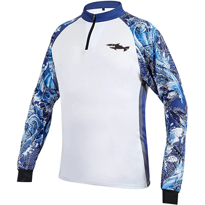 Fishing Shirts for Men Long Sleeve with UPF 50+ Sun Protection Moisture Wicking T-Shirt