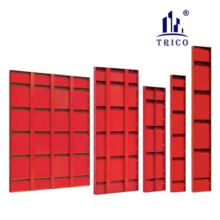 Reusable Q235 Metal Concrete Steel Formwork Metal Formwork Steel Formwork System For Concrete Construction