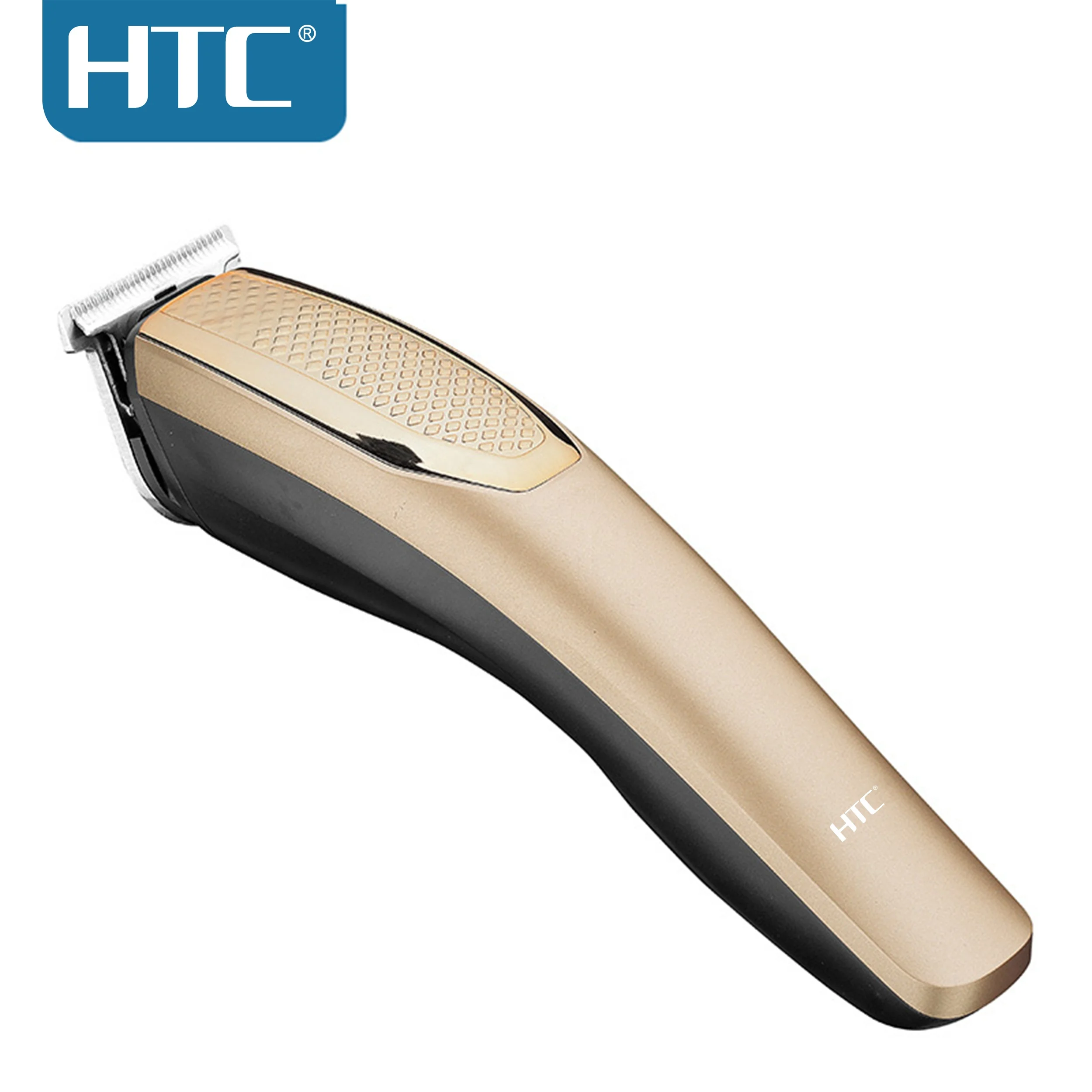 HTC AT-1210A Rechargeable Lithium Battery USB Zero Gapped Balding Trimmer Hair Cutting Remover Clipper