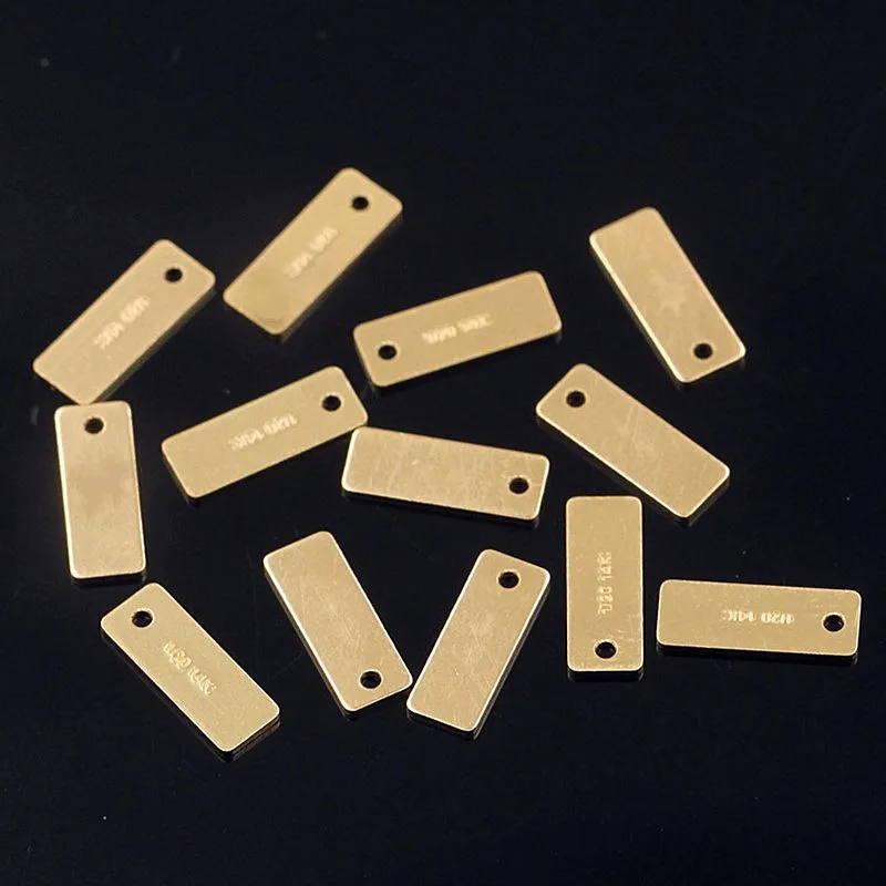 GLORY PACE 1/20 14k Gold Filled Disc Charms for Bracelets gold filled jewelry 14k bulk product wholesale