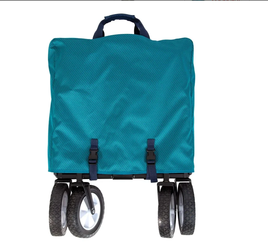 vietnam Any Color Collapsible 220 lbs Capacity Folding Wagon Utility Garden Service Cart with Wheels for Outdoor Camping