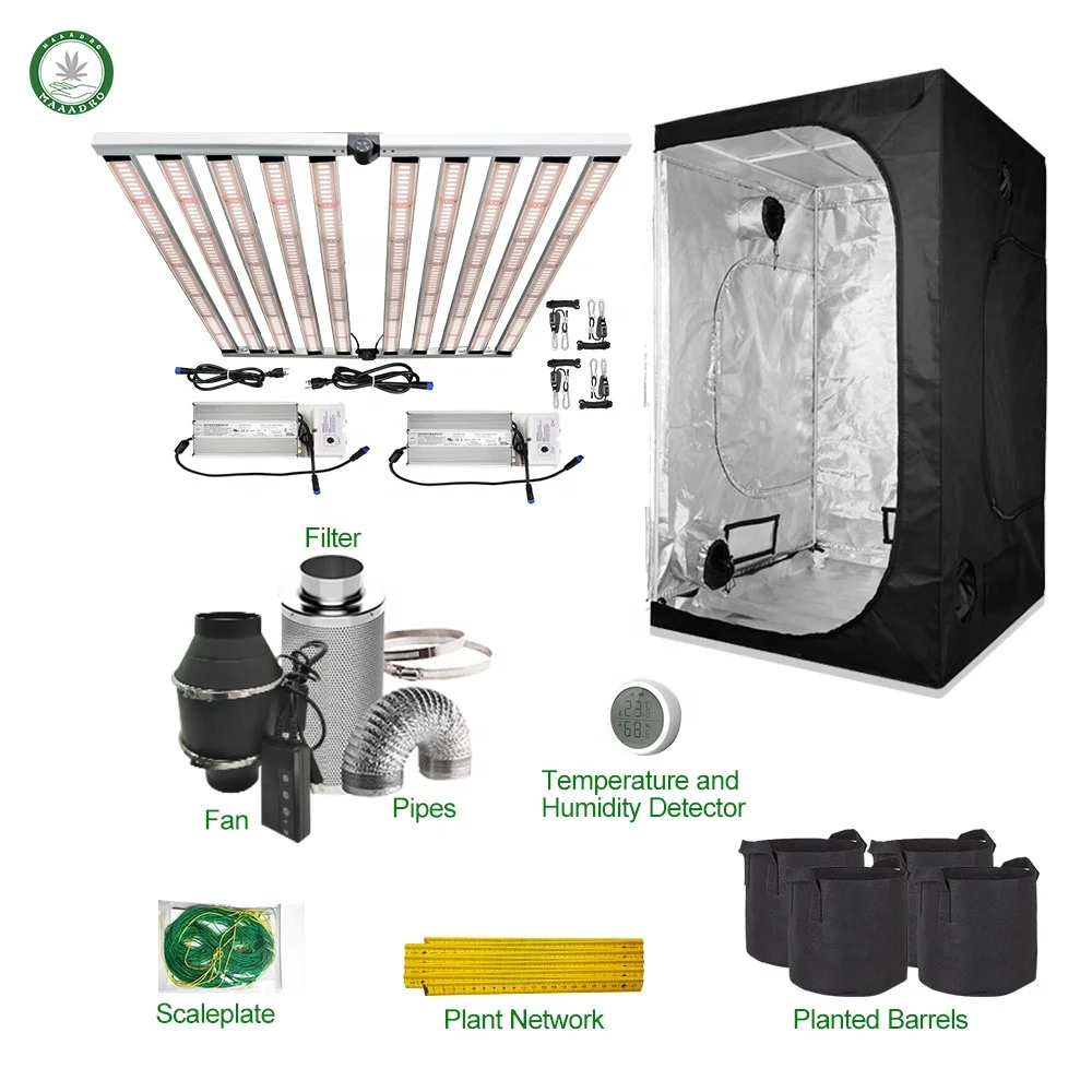 Maaadro TS 1000 Light 70x70x160 cm Mini Indoor Full Grow Tent Complete Kit For Mushroom