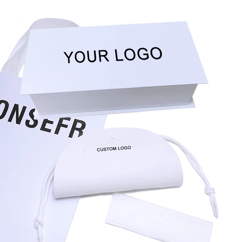 custom kraft paper cardboard eyewear packing box luxury eyewear eyeglass sunglasses packaging gift box for shades