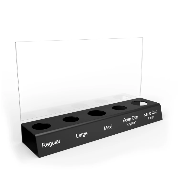 Customized Spray Gas Bottle Cosmetic Display Stand Beautiful Acrylic Display Rack Display Rack for Shop