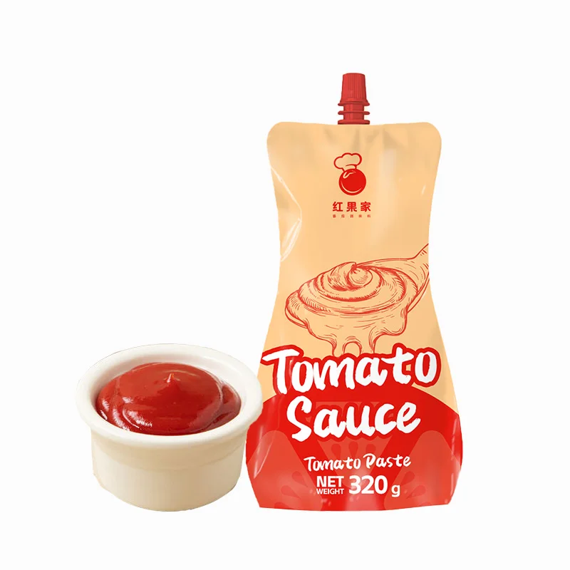 Factory Sales Tomato Ketchup Canned Tomato Paste Red Normal Temperature Chips Tomato Seeds with 1 Years Shelf Life 5 Ton / Pasty
