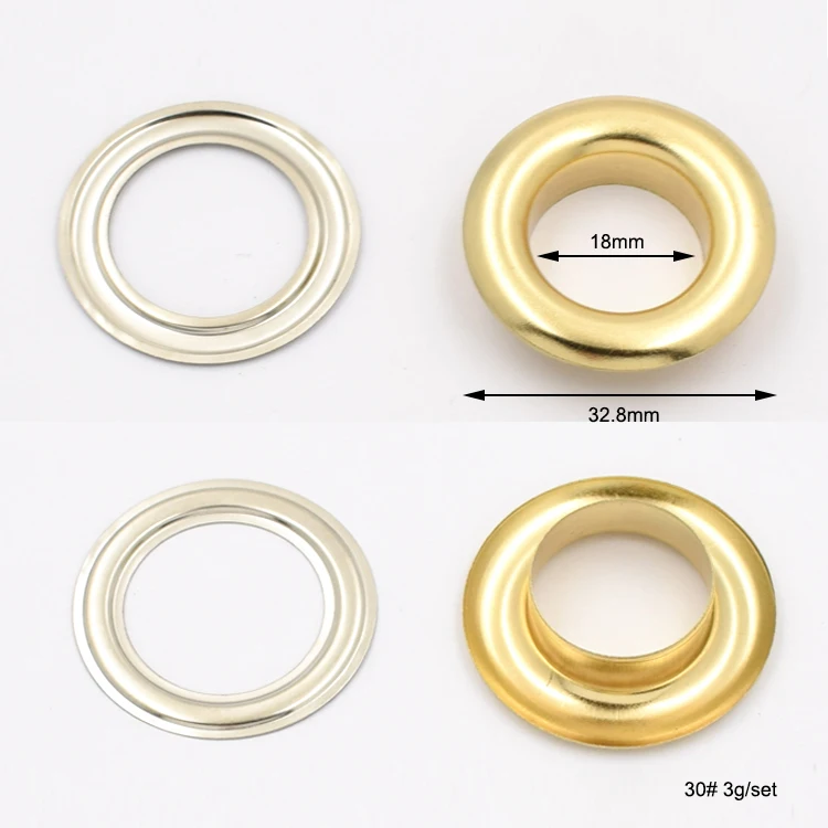 wholesale iron eyelet custom metal eyelet for bags