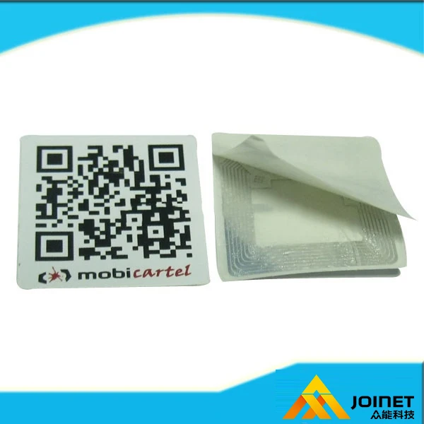 Access Control card rfid Ferrite Anti-metal 13.56mhz NFC Label Sticker
