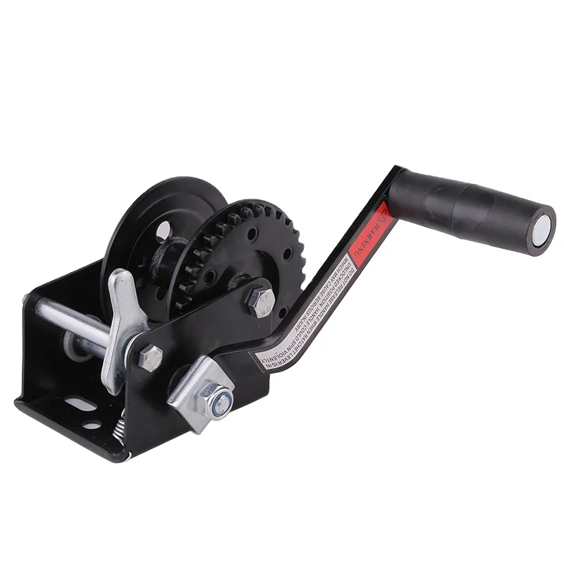 High Quality 600 lbs Small Winch Manual Hand Winch for Towing