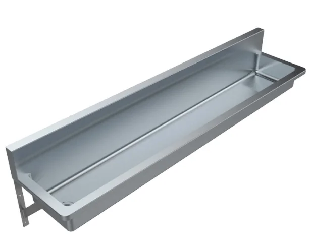 Hot sale casual wash hand sink 304 stainless steel evolution trough of excellent quality OEM&ODM