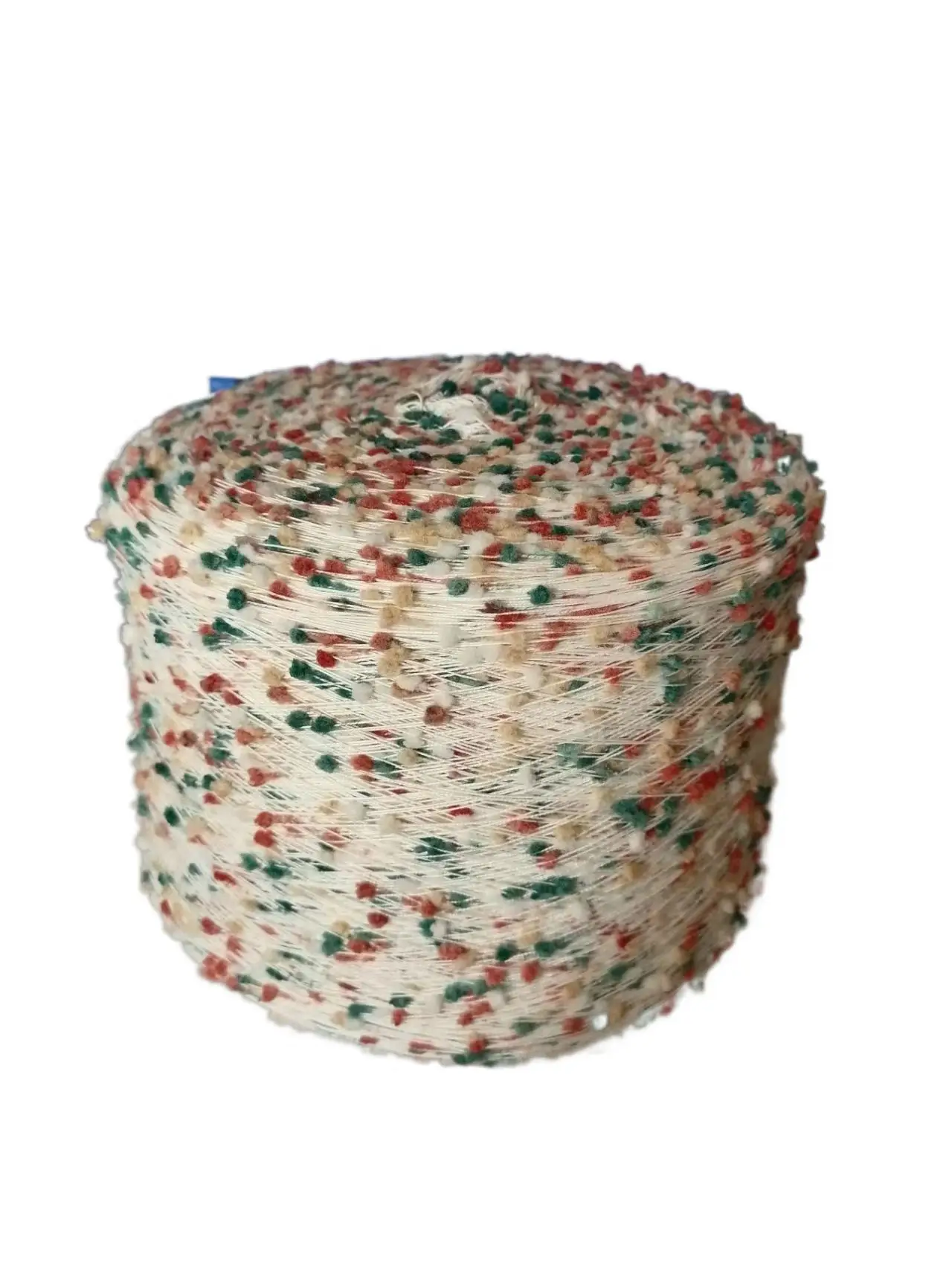 Multi Color Space Dyed 5.3NM Pompom Yarn for Knitting Sweater Fabric