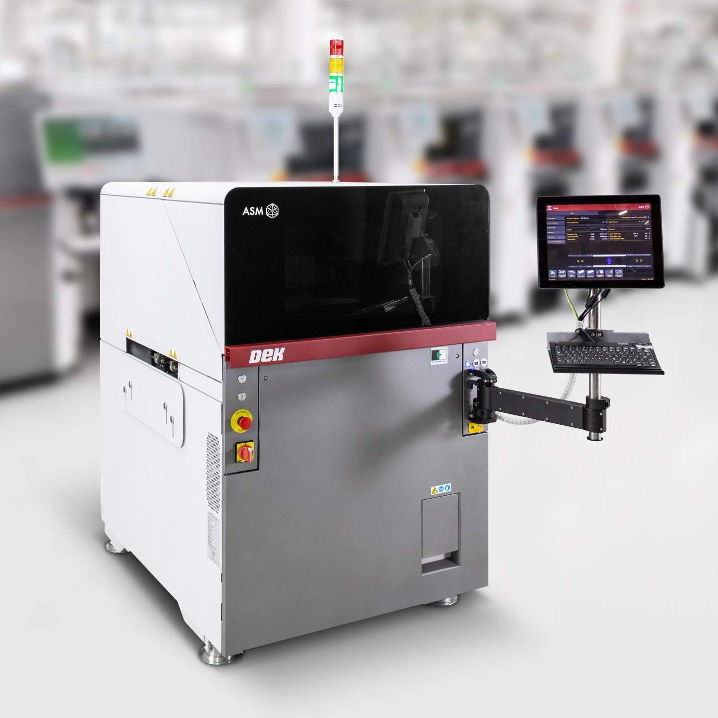 Original new ASM DEK TQ Intelligent automatic vision solder paste printer stencil printer machine