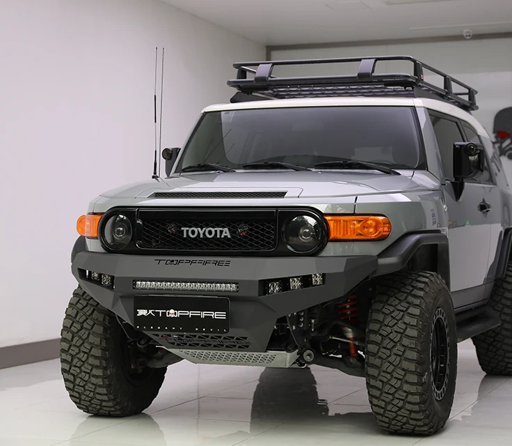 
Topfire Marauder II Aluminium Front Car Bumper for FJ Cruiser 