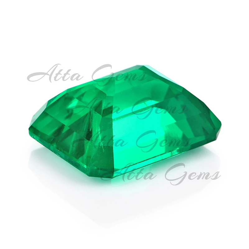 Synthetic Stone Prices 7*5mm 0.8 Carat Emerald Price Per Carat Lab Grown Colombian Emerald