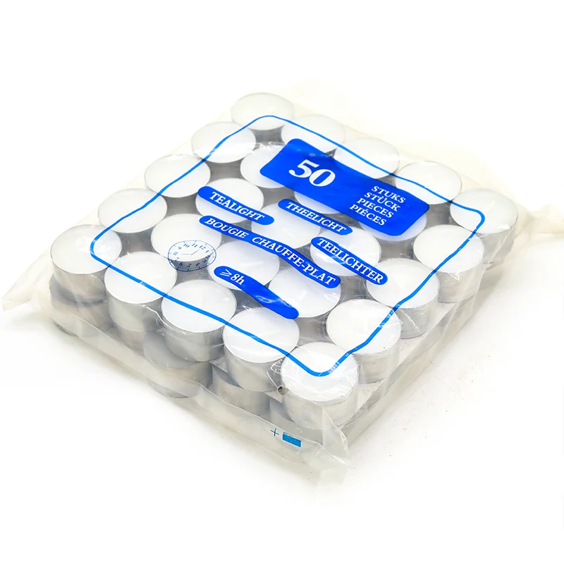 Israel market Chauff Plats 10g/ Romantic Teelichiten/ Paraffin Wax White Tea light Candle/ Velas/ Bougies/ Teelichter/Candele