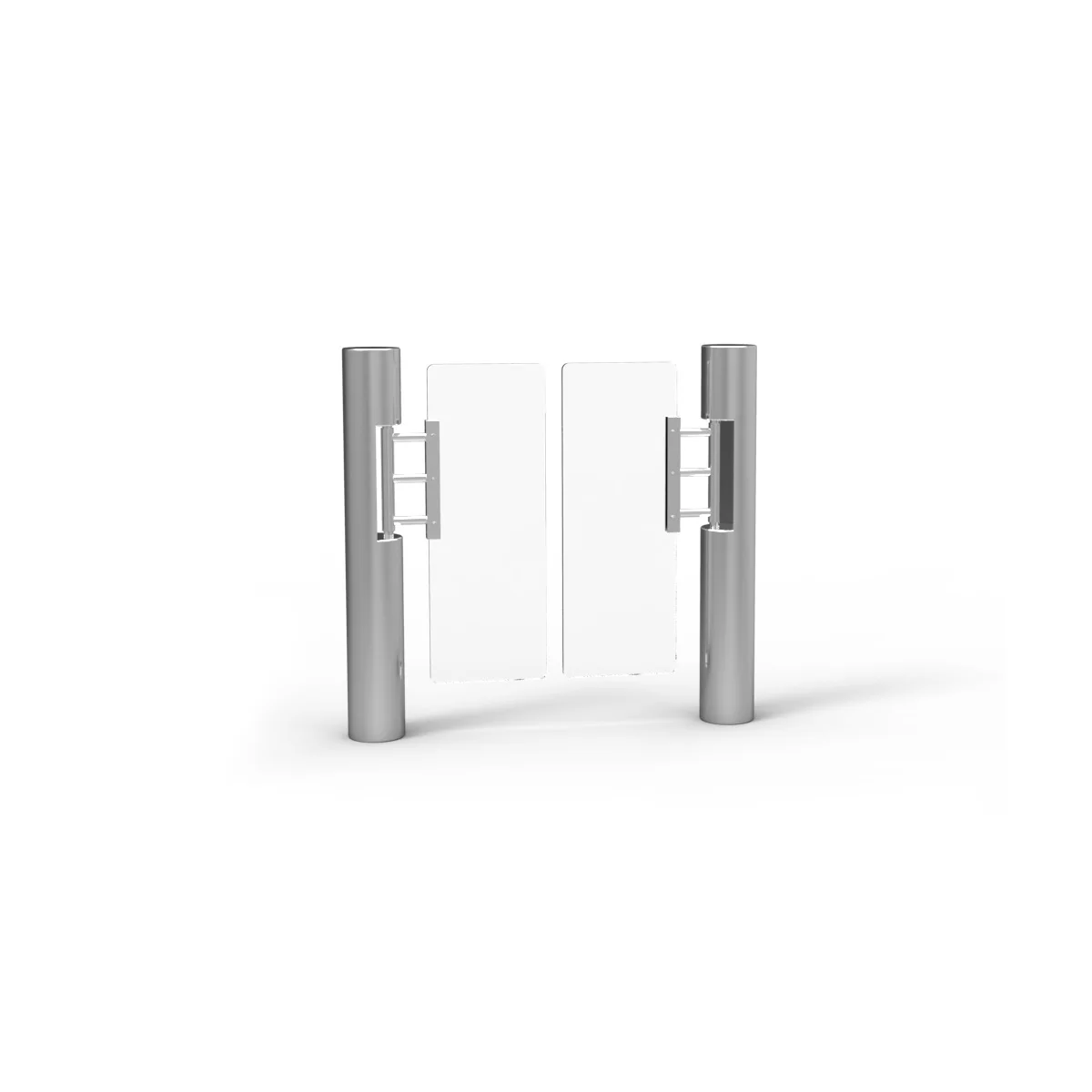 Small Size Vertical Access Control Swing Pedestrian Barrier Gate Used for Small Space Footprint