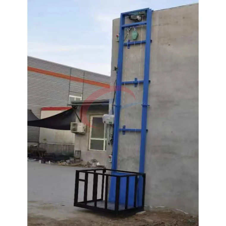 Portable Hoist Motor Small Size Cargo Lifting Equipment Electric Platform 10m electric cargo lift winch