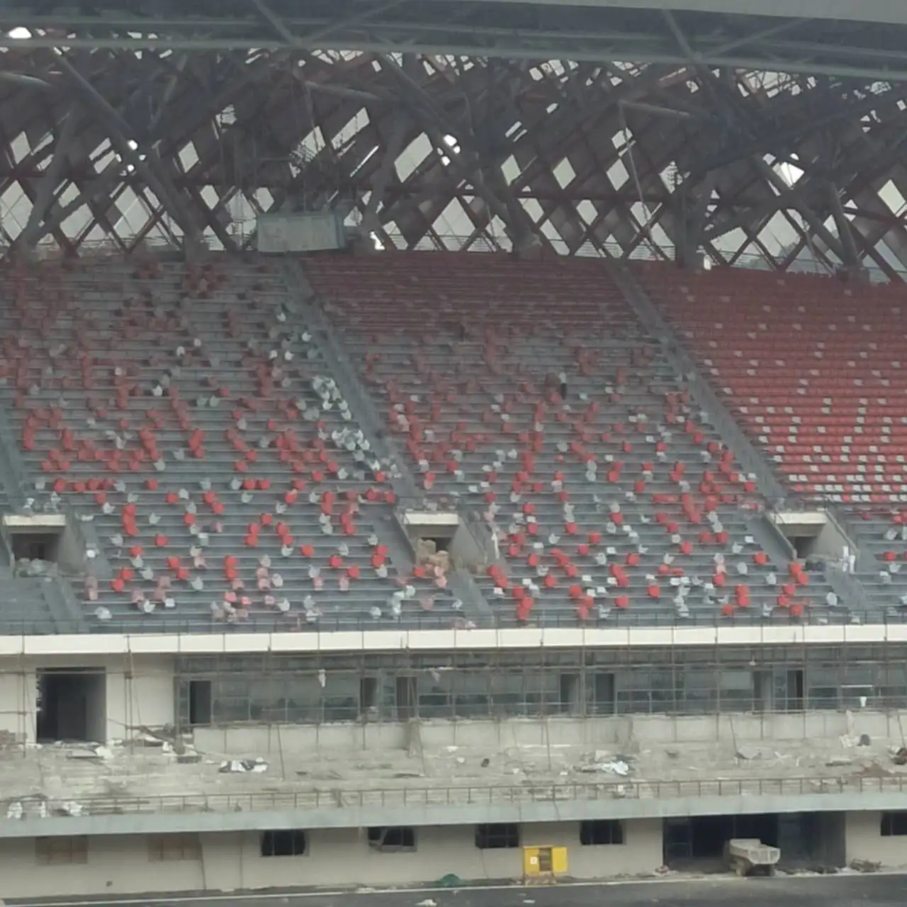 Anti-rust steel durable polyurea coating Spray polyurea for waterproof of stadium stands